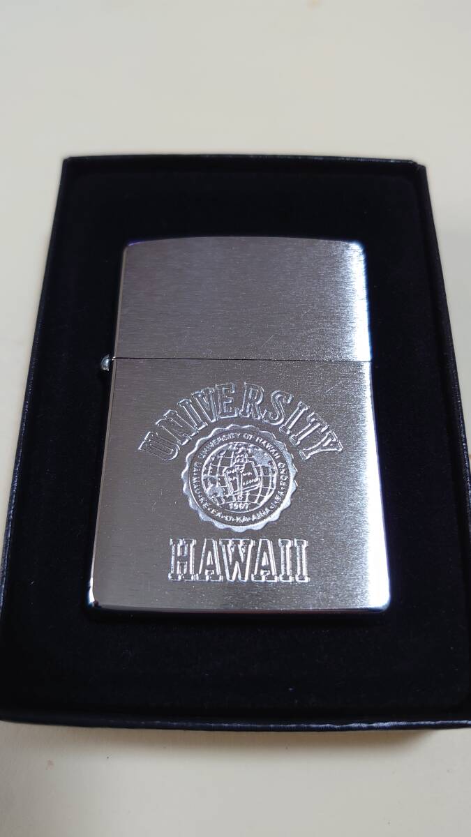 美中古使用品 ZIPPO #200 UNIVERSITY HAWAII (1993) _画像1