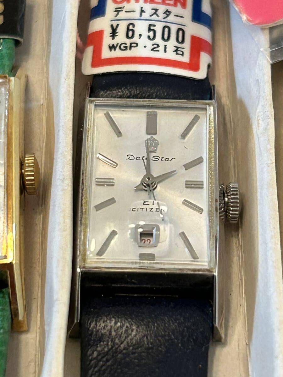1 lady's watch hand winding type wristwatch store stock goods 