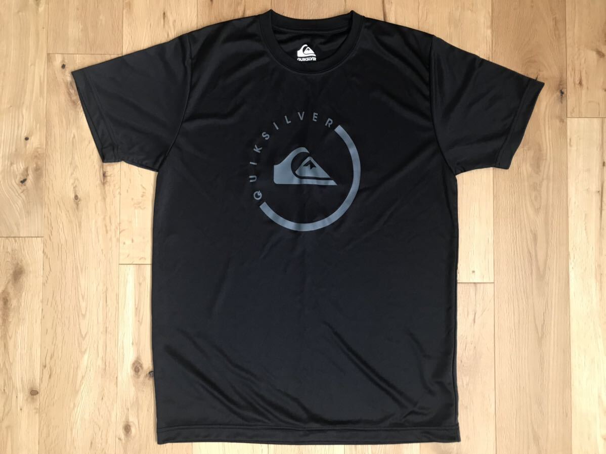 クイックシルバー 水陸両用半袖Tシャツ 黒 Mサイズの画像1
