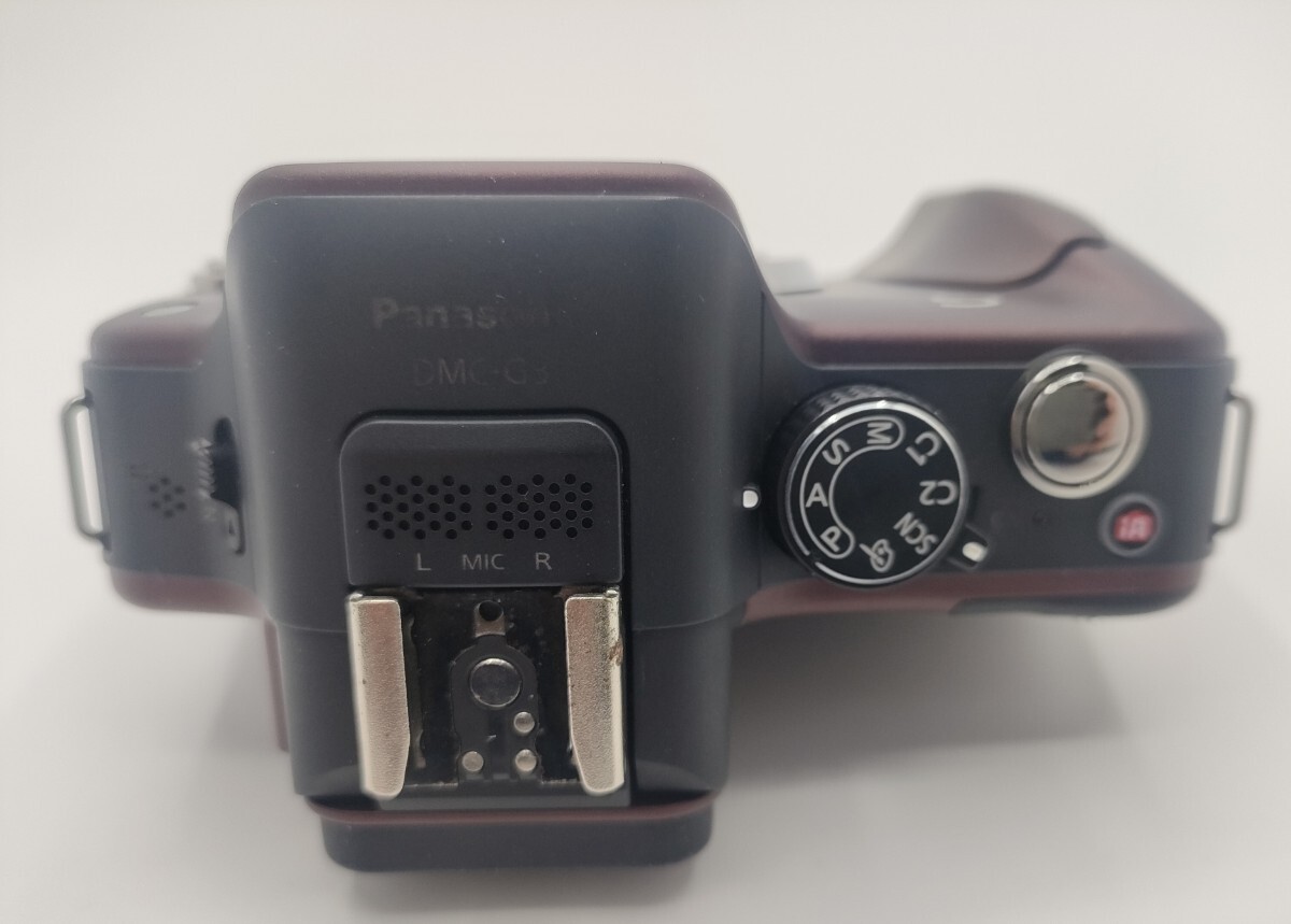 【美品】Panasonic パナソニック ミラーレス一眼カメラ LUMIX DMC-G3 センシュアルブラウン_画像6