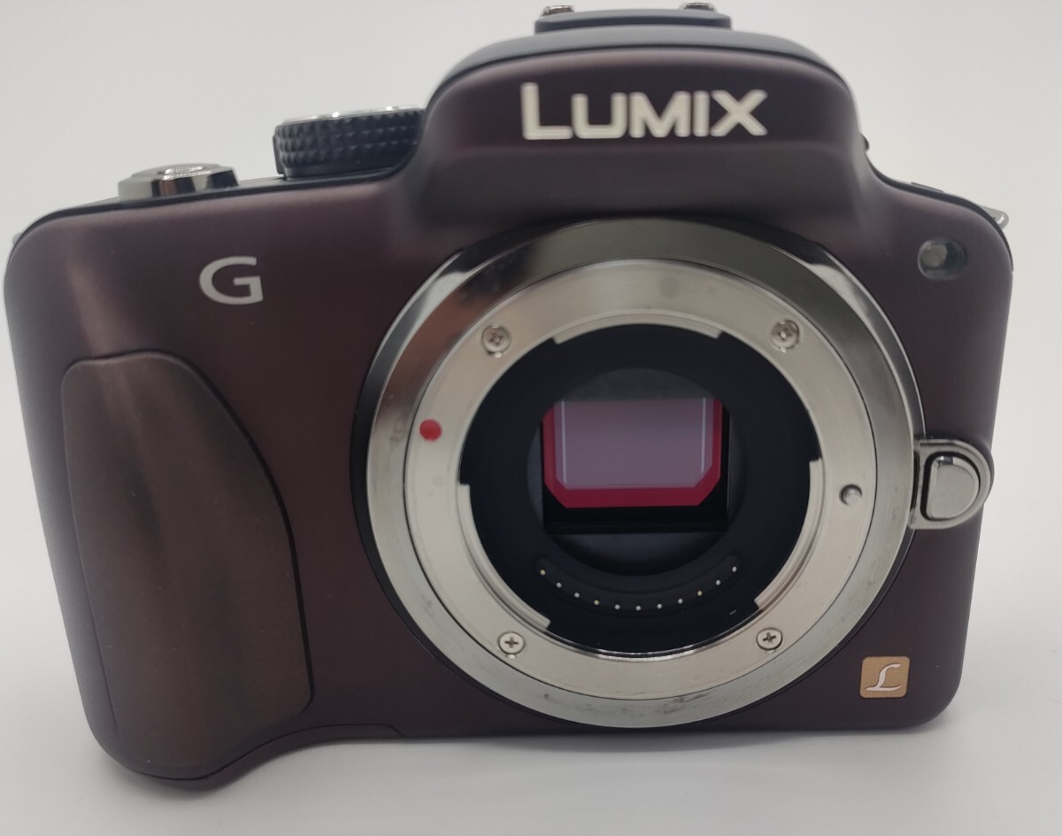 【美品】Panasonic パナソニック ミラーレス一眼カメラ LUMIX DMC-G3 センシュアルブラウン_画像2