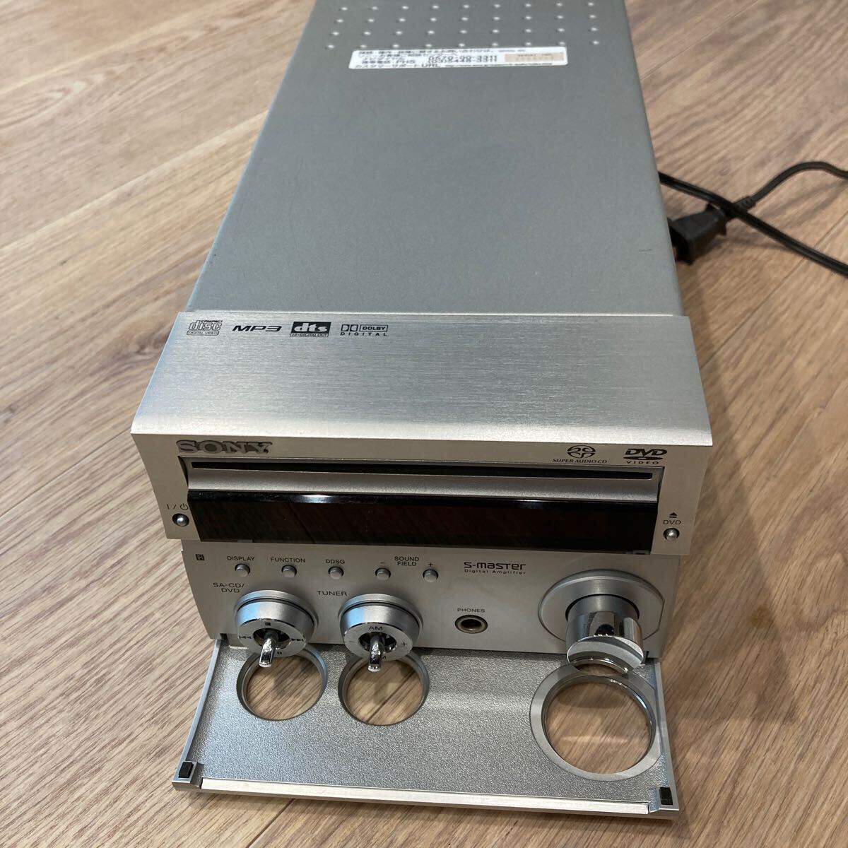 ソニー sony HCD-SE3 SACD/DVD/CDコンポ 動作確認済み スピーカーSS-CSE3システムコンポ の画像9