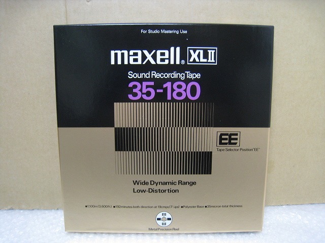IWW-7477S maxell 10 number open reel tape metal reel XLⅡ EE 35-180 beautiful goods 
