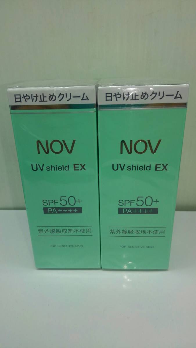 【送料無料】NOV UVシールドEX SPF50+ PA++++ 30ｇ×2本セット_画像1