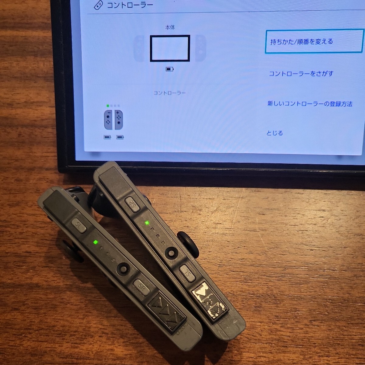 Nintendo Switch　ジョイコン　(L)グレー/(R)グレー　動作確認済_画像5