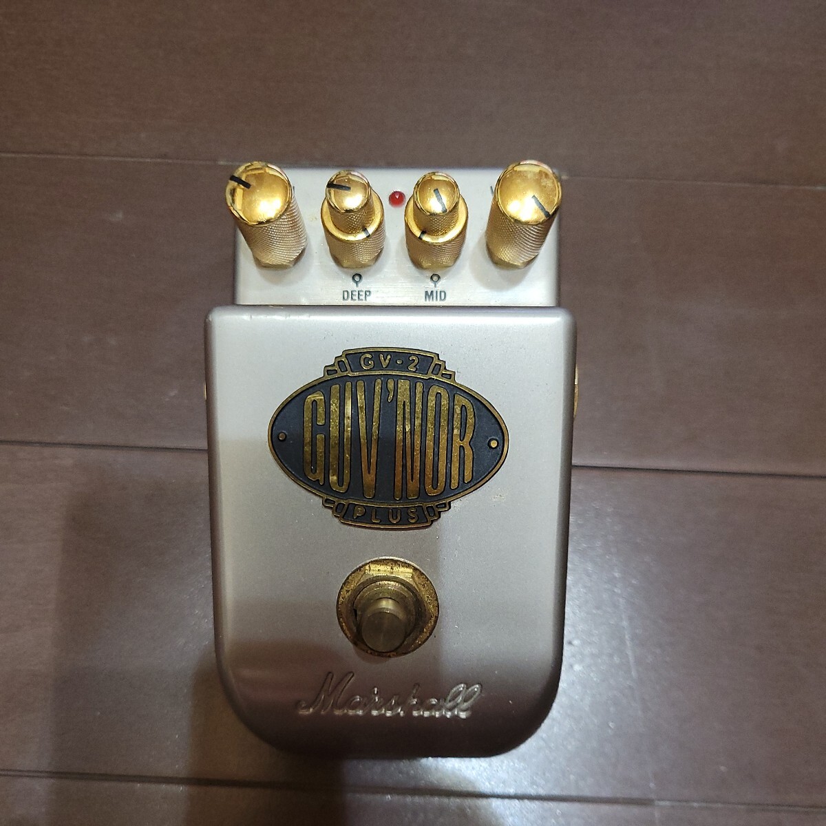 動作未確認　変形あり　　ジャンク　Marshall マーシャル　エフェクター　GV-2　ガバナー_画像3