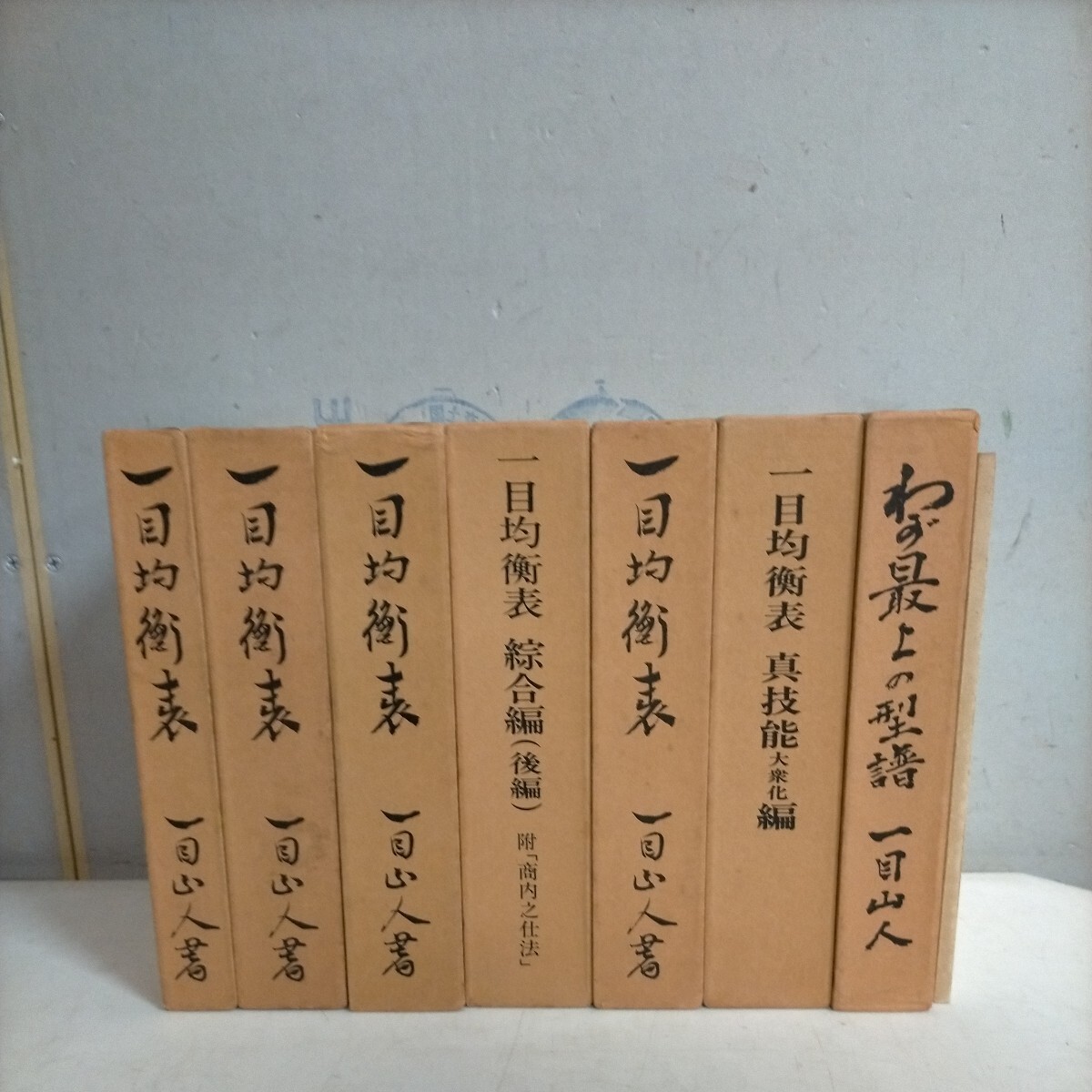 一目山人【一目均衡表】全7冊揃 週間編 総合編 後編 完結編 真技能編 わが最上の型譜 附録全て揃△古本/ヤケスレ傷み有/相場/投資/細田悟一の画像1