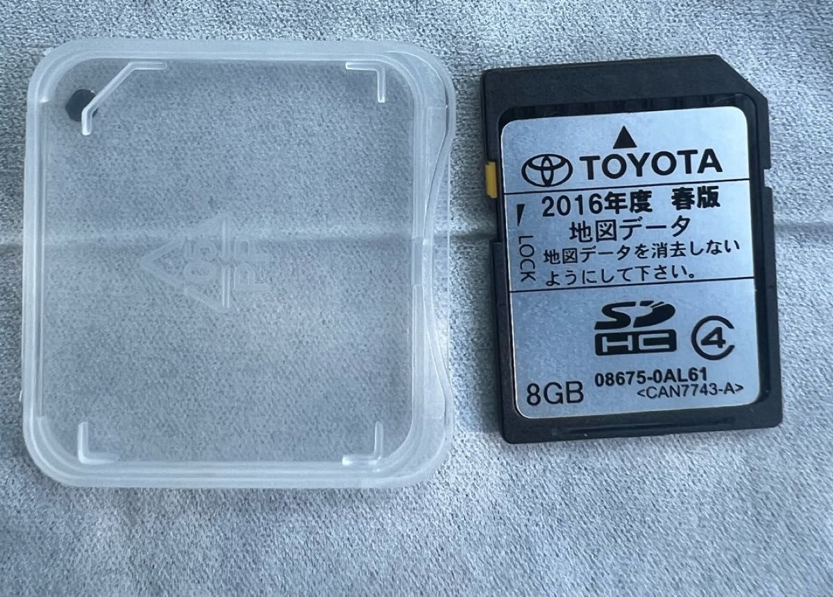 2016年 春版トヨタ純正ナビ用SDカード　NSCP-W64