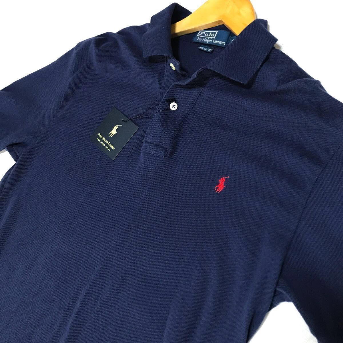 POLO RALPH LAULEN》半袖ポロシャツ/メンズ (S)【ネイビー POLO RALPH LAULEN》半袖ポロシャツ/メンズ (S)【ネイビー
