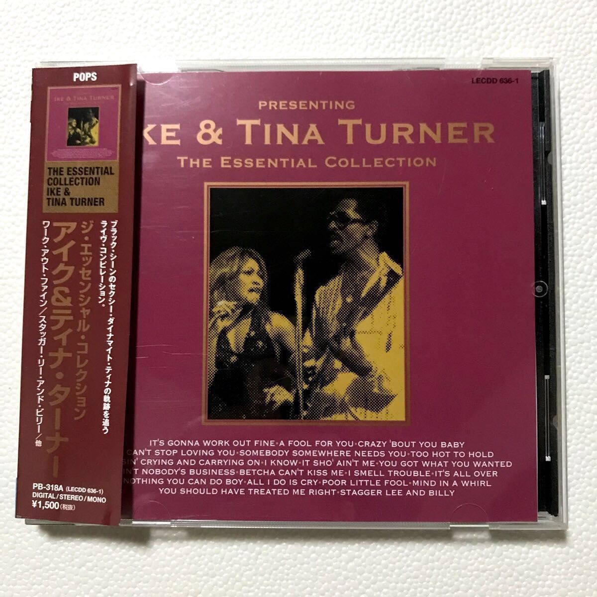 ◆アイク&ティナ・ターナー《The Essential Collection》◇帯付き (日本規格輸入盤･CD)