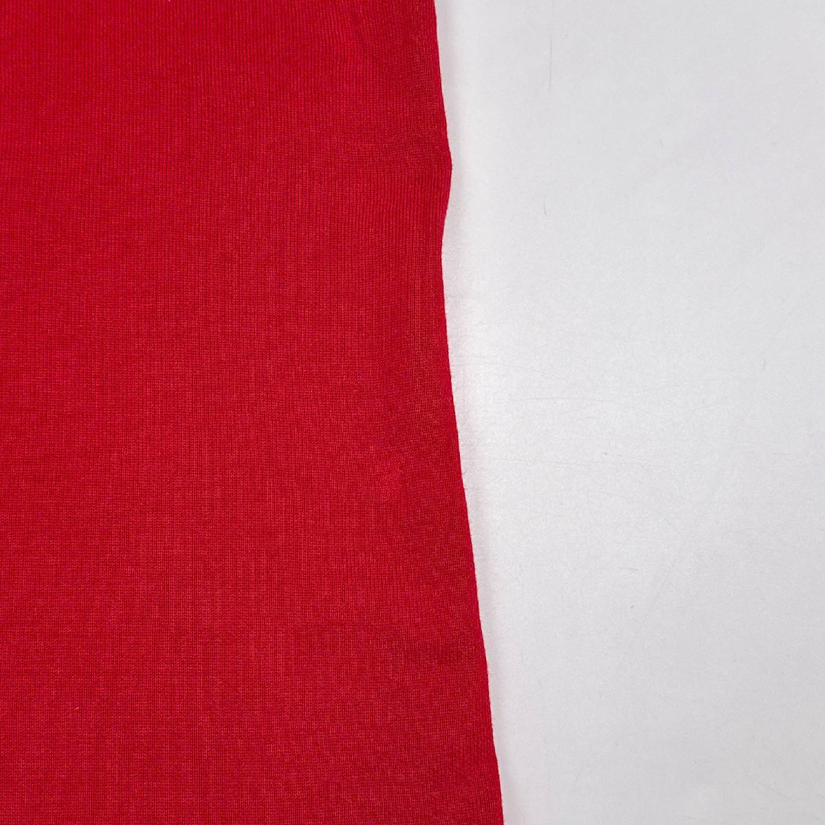 dunhill sport ダンヒル 半袖 ポロシャツ コットン スウェット 2サイズ/赤 レッド系/メンズ_画像7
