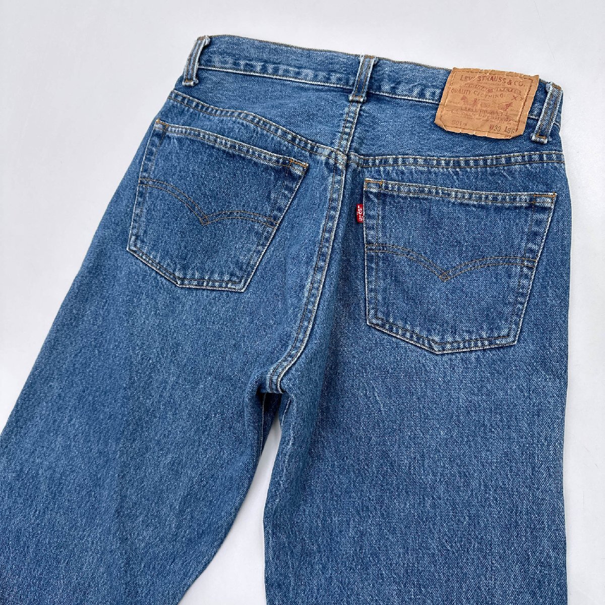 USA製 80s Levi's 501xx リーバイス 555 バレンシア工場 ボタンフライ デニムパンツ ジーパン ジーンズ W30/米国製/アメリカ製/ビンテージ_画像7