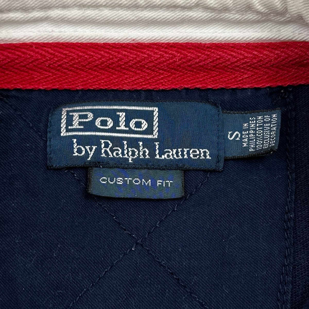 Polo by Ralph Lauren ポロラルフローレン BIG刺繍 半袖 ラガーシャツ ポロシャツ Sサイズ / メンズ CUSTOM FIT_画像5