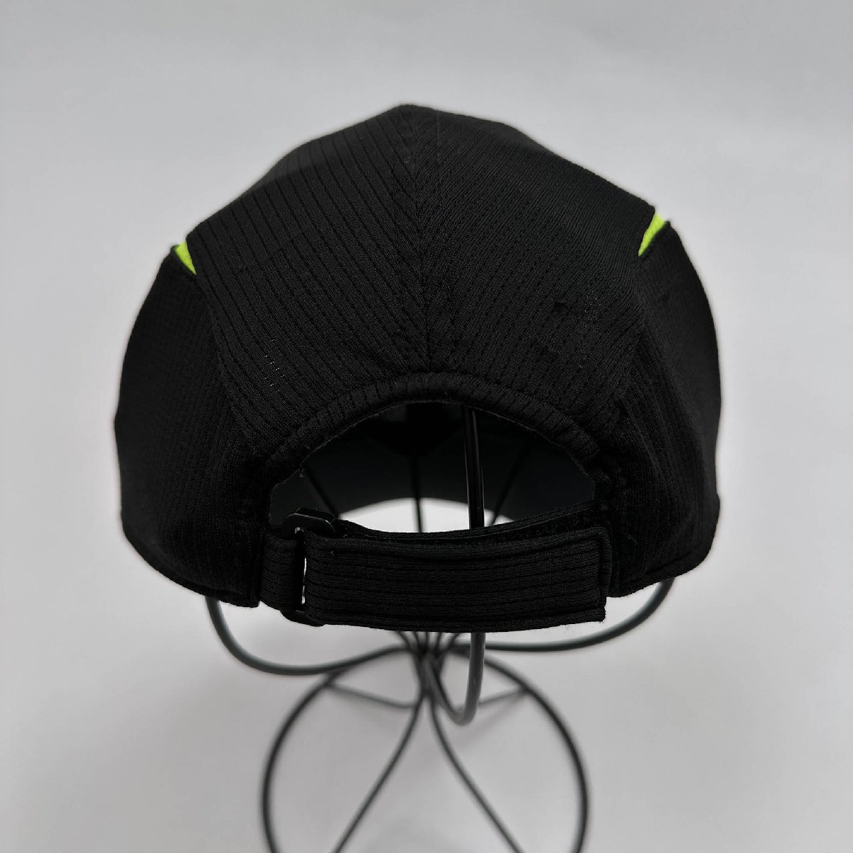 TIGORA ティゴラ ゴルフ ポリエステル メッシュ キャップ 帽子 CAP フリーサイズ/FREE/スポーツ/蛍光イエロー×ブラック_画像5