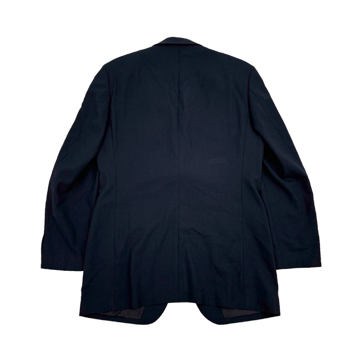 上下◆D'URBAN ダーバン セットアップ スーツ テーラードジャケット スラックスパンツ 薄手 M-Lサイズ程度/ネイビー 濃紺/メンズ 日本製_画像7