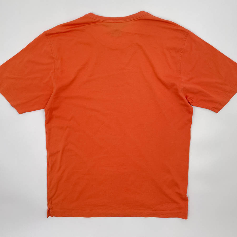Brooks Brothers ブルックスブラザーズ 裾ロゴ入り 半袖Tシャツ カットソー Sサイズ / オレンジ メンズ 古着_画像6