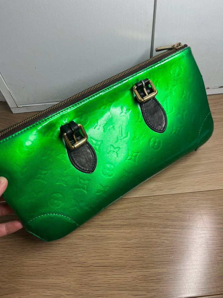 【1円〜】ルイヴィトン ローズウッド アヴェニュー ヴェルニ トートバッグ LOUIS VUITTON ハンドバッグ モノグラム　レディース_画像2