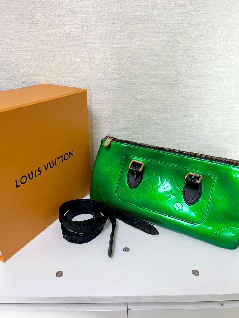 【1円〜】ルイヴィトン ローズウッド アヴェニュー ヴェルニ トートバッグ LOUIS VUITTON ハンドバッグ モノグラム　レディース_画像1