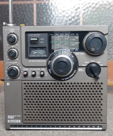  Sony Sky сенсор ICF-5900 SONY SW/MW/FM радио звонить . Junk Showa Retro Vintage аудио античный 