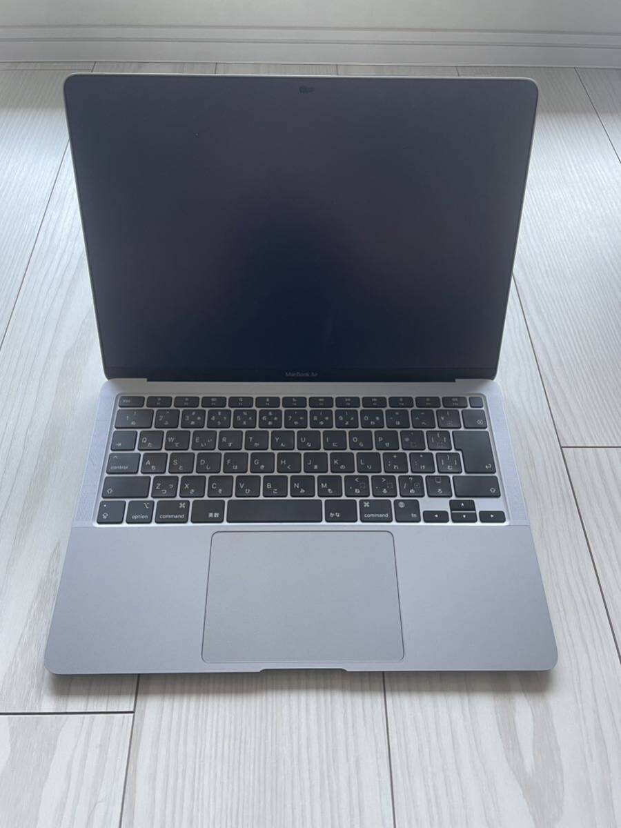 [超美品]Apple MacBook Air 13インチ M1 8GB 256GB 充放電84回 スペースグレイ_画像3