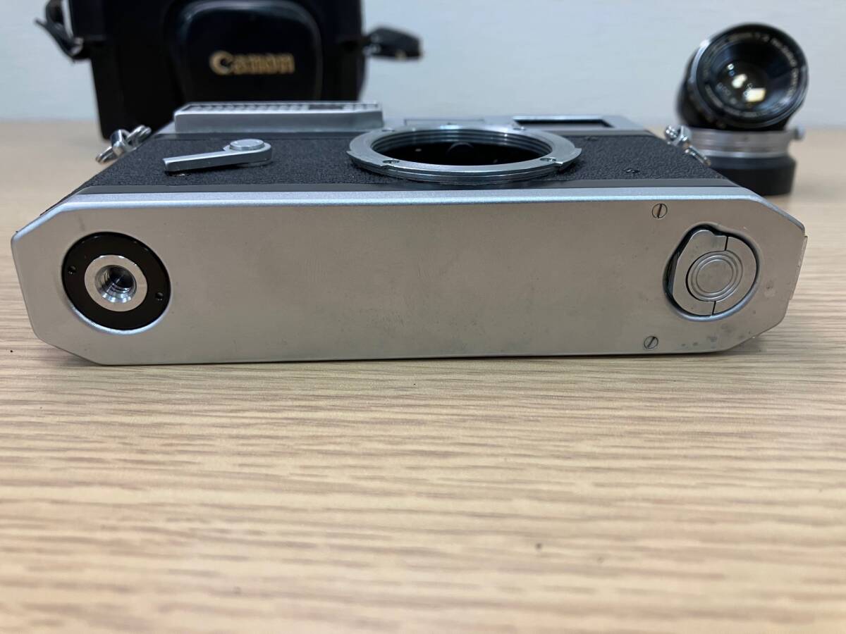 15287 valuable Canon MODEL 7 35mm 1:2 range finder maintenance *OH* part removing * explanation . image . please verify!