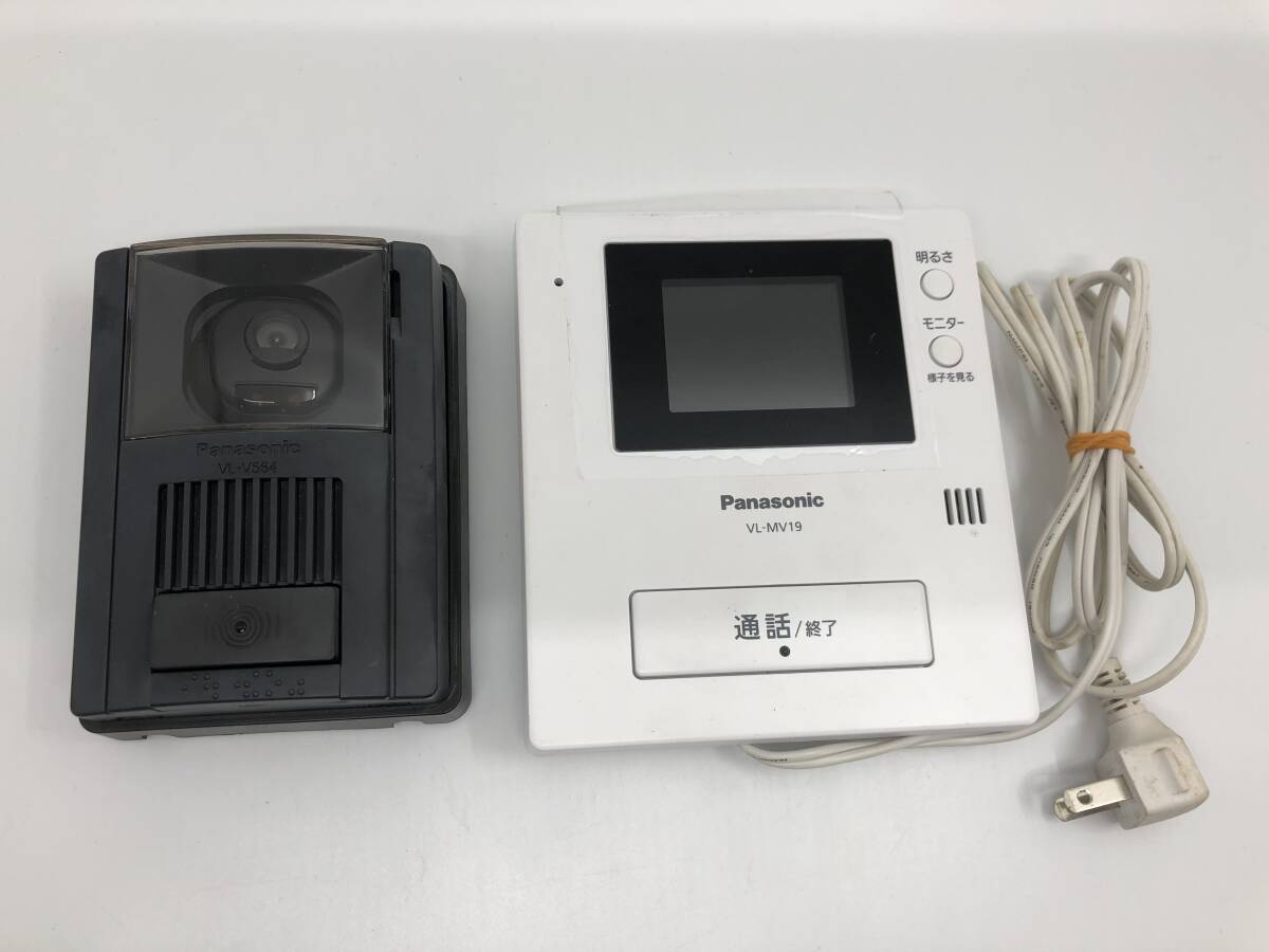 ★ 中古 ★ パナソニック Panasonic VL-MV19 / VL-V564 ドアホン インターホン テレビドアホン ⑤ ★★_画像1