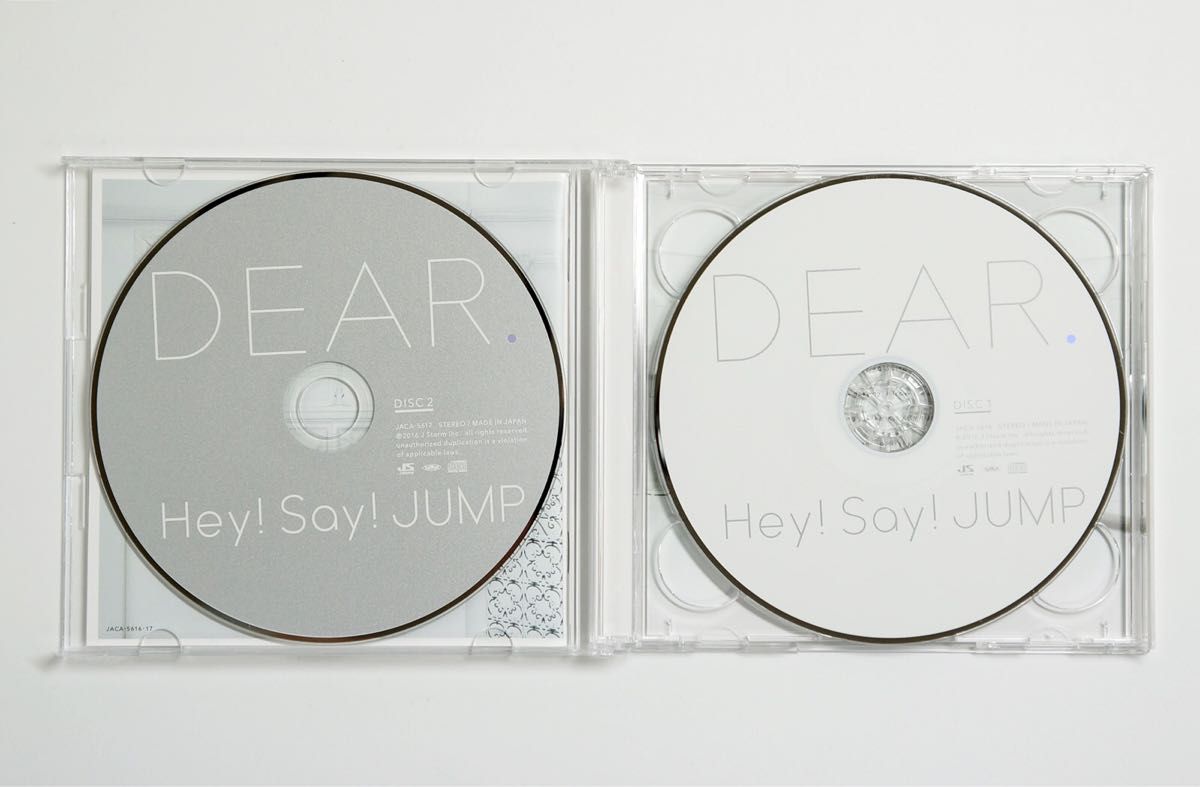 Hey! Say! JUMP DEAR. 初回限定盤2 2CD 初回盤2 HSJ