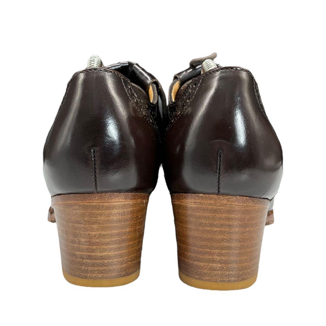 良品 Fobs Classic 革靴 キルトタン タッセル レザー 5.5表記_画像5