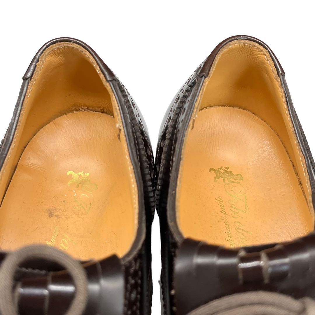 良品 Fobs Classic 革靴 キルトタン タッセル レザー 5.5表記_画像6