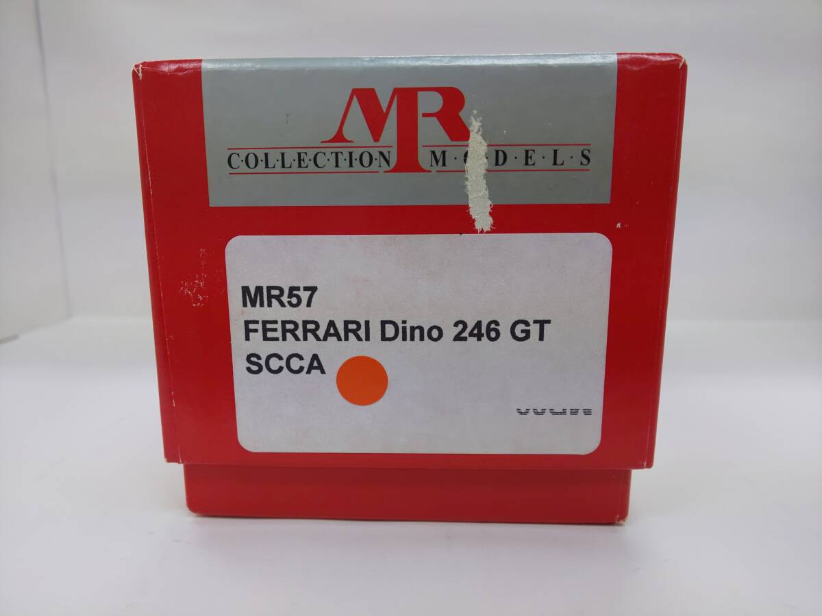 ミスターコレクションMR57 フェラーリ ディーノ246GT SCCA 1/43_画像1