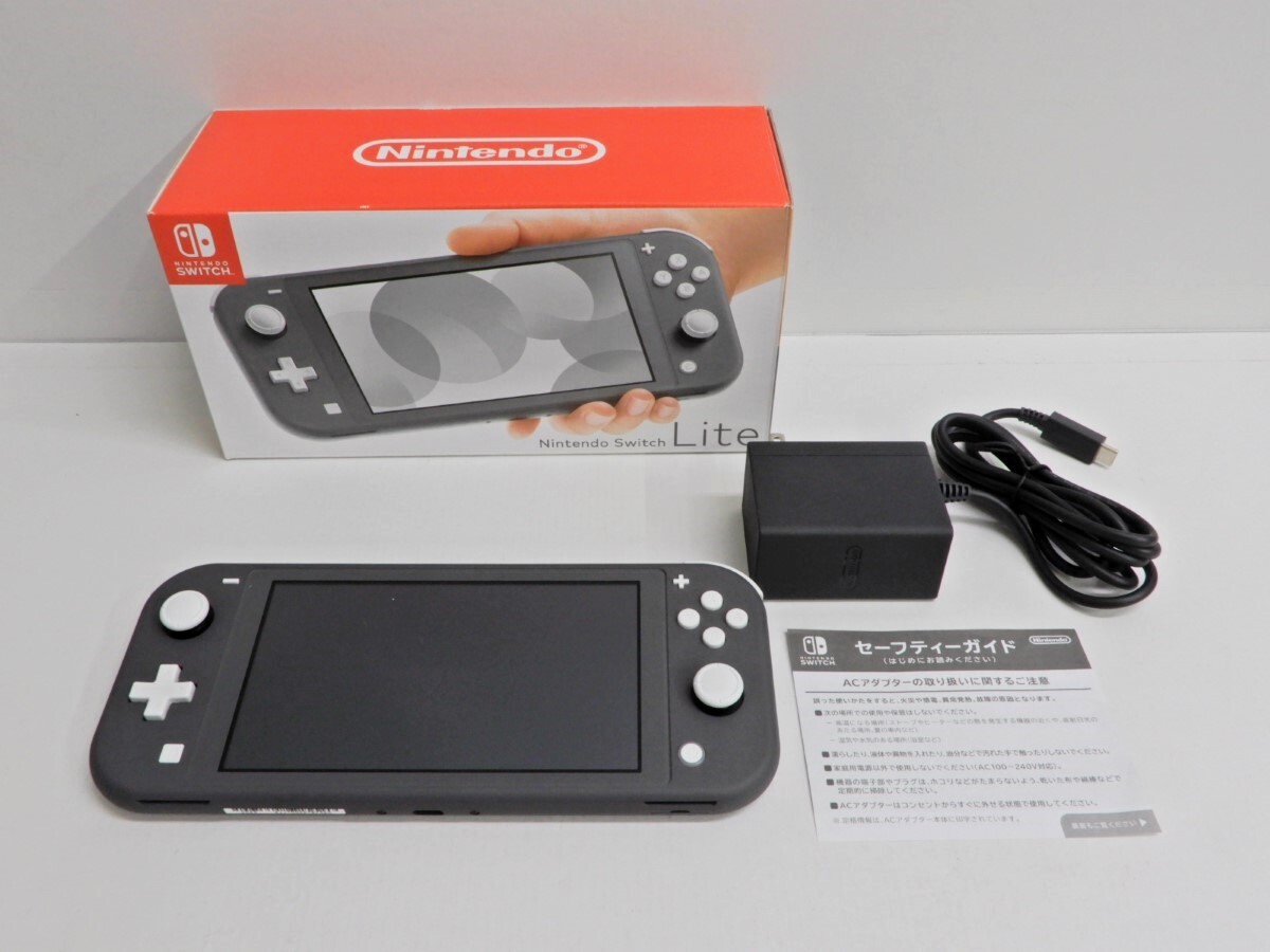 062Z431*[ used beautiful goods / operation goods ] Nintendo Switch Lite gray ⑤