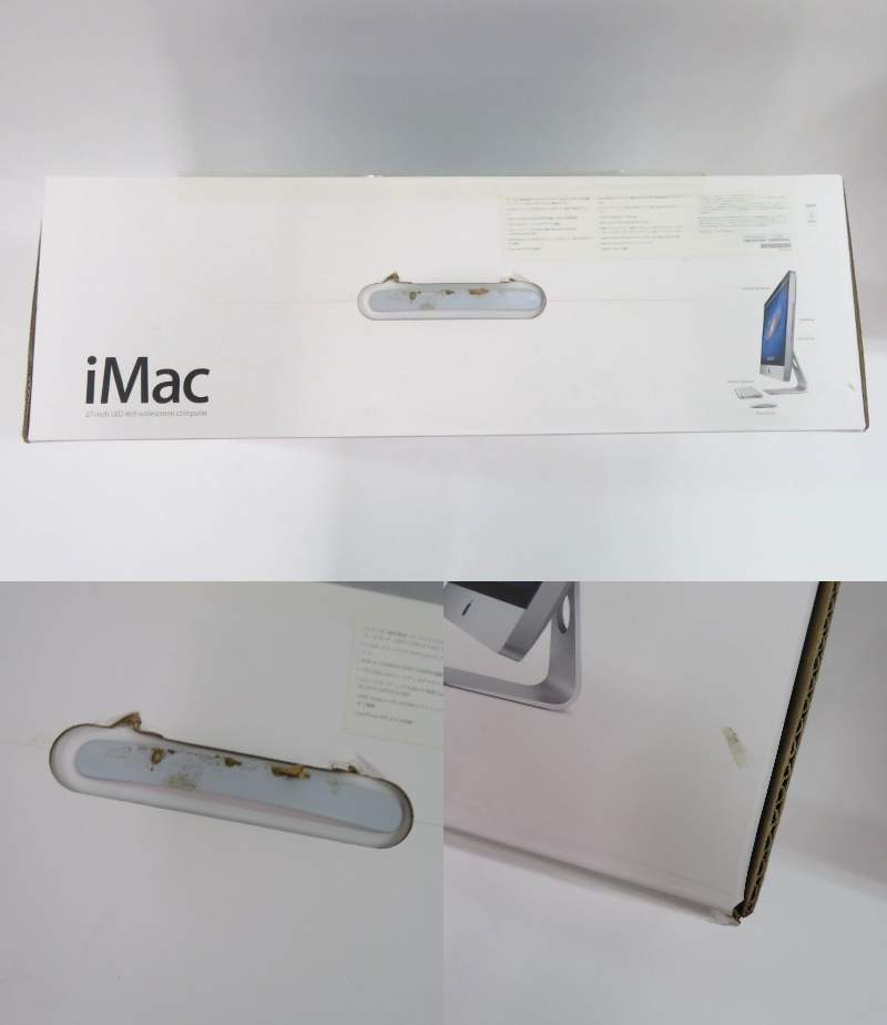 098B555★【中古品】Apple iMac 27インチ 16:9 ワイドスクリーン MC814J/A ディスプレイ一体型デスクトップパソコン_画像9