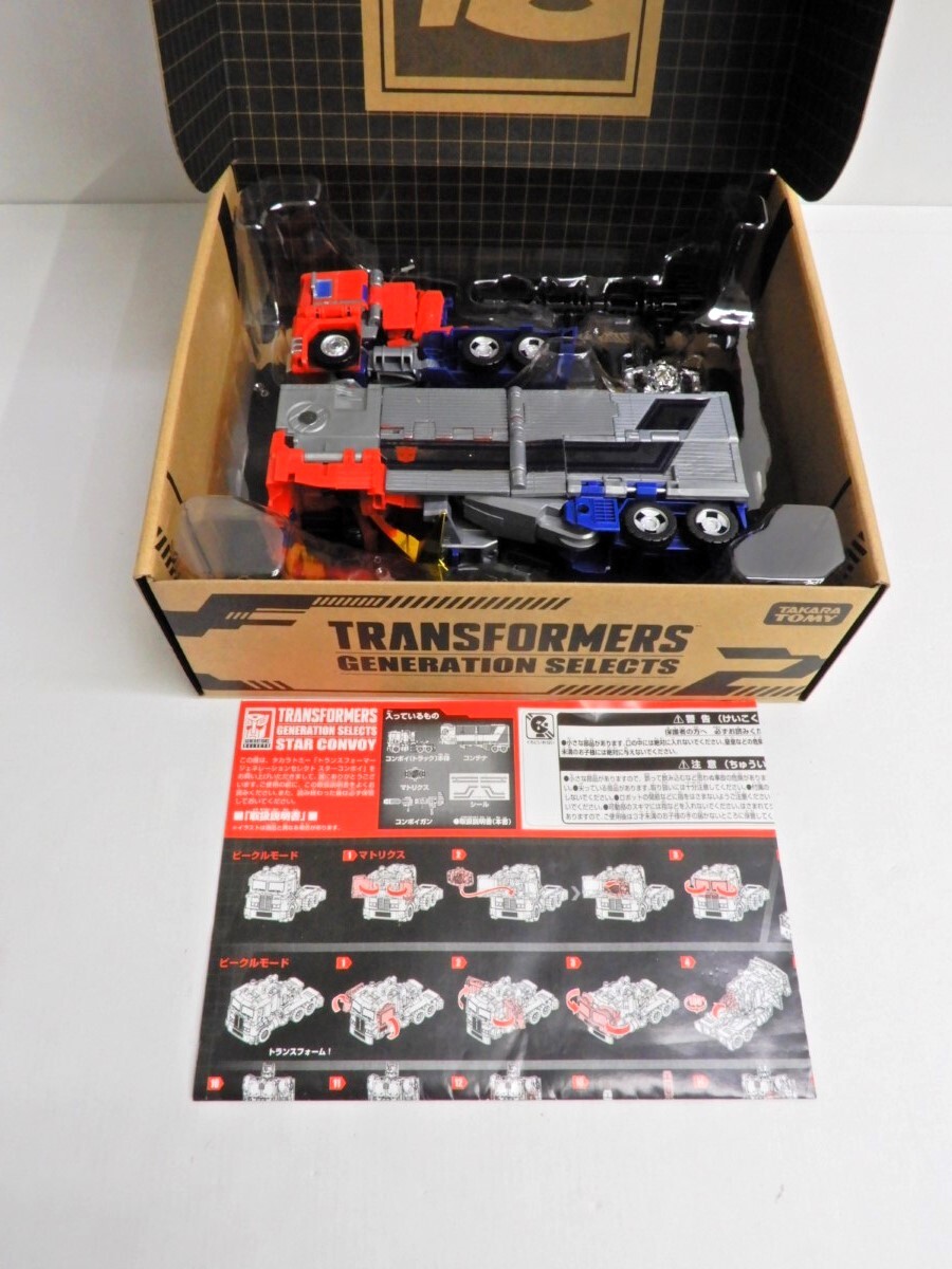 065Z515*[ б/у прекрасный товар ] Takara Tommy Transformer GENERATION SELECTS Star combo i