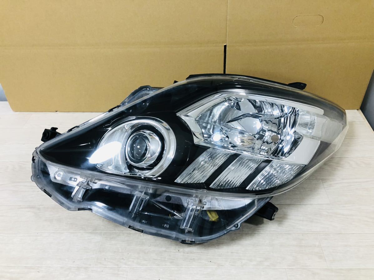 美品 コーティング済トヨタ 純正 アルファード 20 AFS有 後期 HID GGH20W 左 ヘッドライト 350S ICHIKOH 58-22 刻エ or H ブラック 2401432_画像1