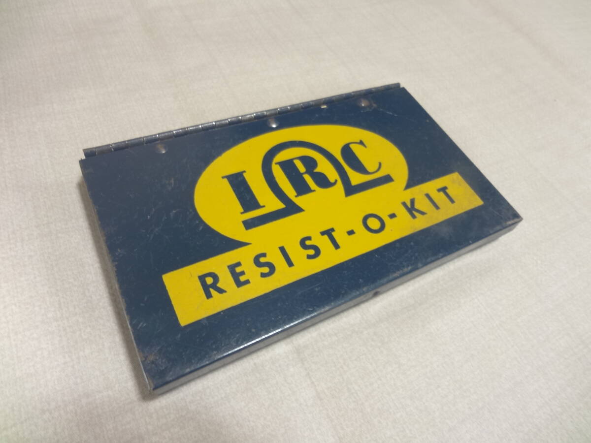 Vintage U.S.A. IRC社 RESISTOR KIT ケース_画像1