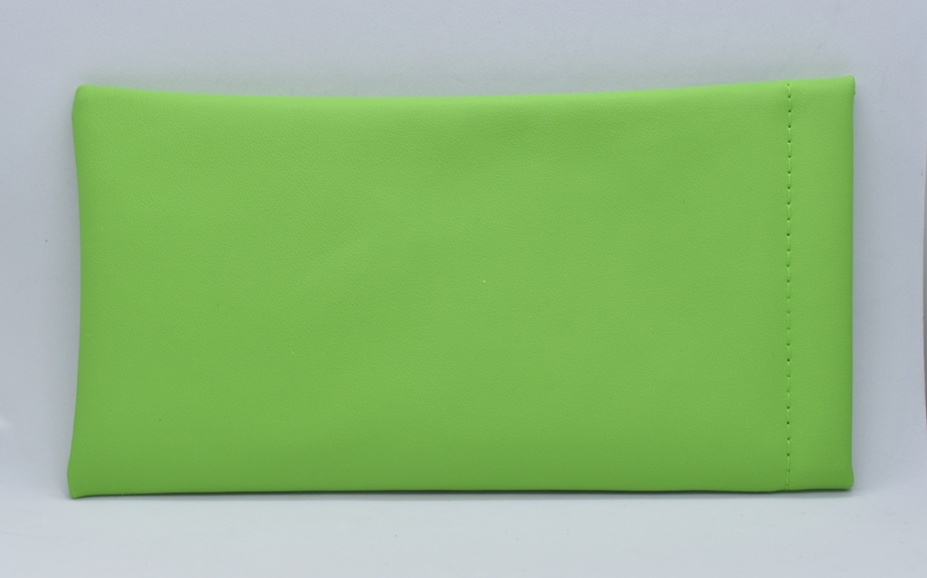 [ unused goods ] soft glasses case (Zoff light green )