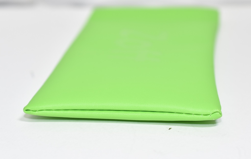 [ unused goods ] soft glasses case (Zoff light green )