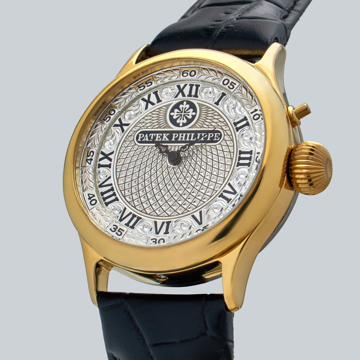 アンティーク Marriage watch Patek Philippe 懐中時計をアレンジした40mmのメンズ腕時計 半年保証 手巻き スケルトンの画像5