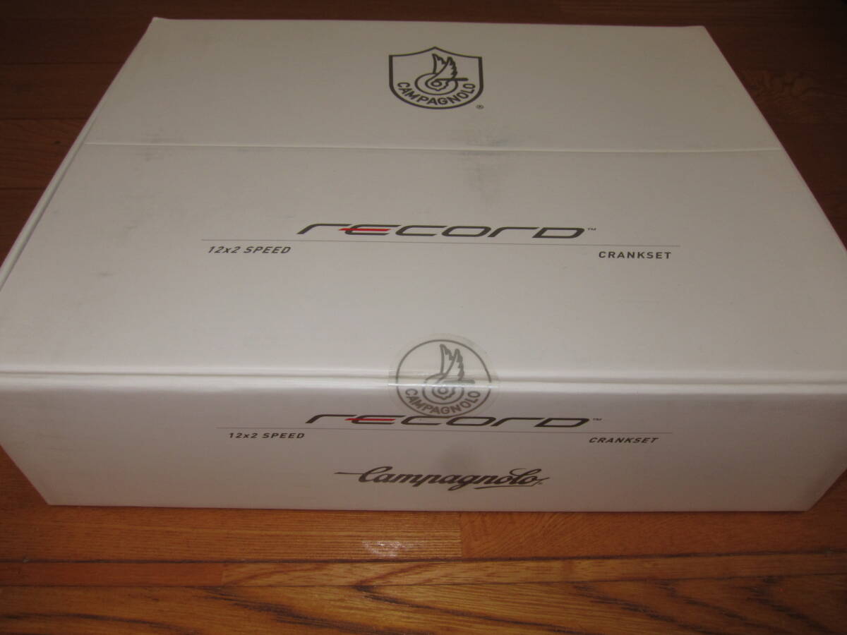 【新品未使用】RECORD UT CARBON【172.5x39x53T】12Sクランクセット★Campagnolo(カンパニョーロ レコード カーボン)