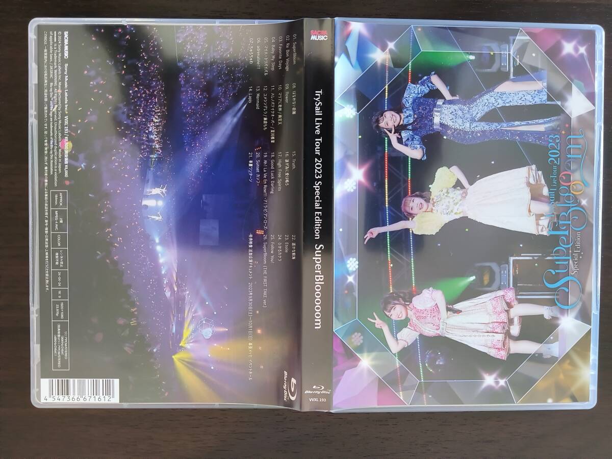 TrySail Live Tour 2023 Special Edition SuperBlooooom Blu-ray 通常盤 特典なし ブルーレイ トライセイル ライブ映像の画像3