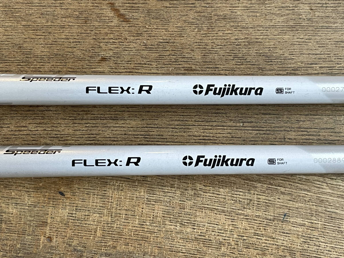 Fujikura Speeder EVOLUTION-Ⅶ 474 2本セット 3W・5W用　フレックスR エボスピ_画像3