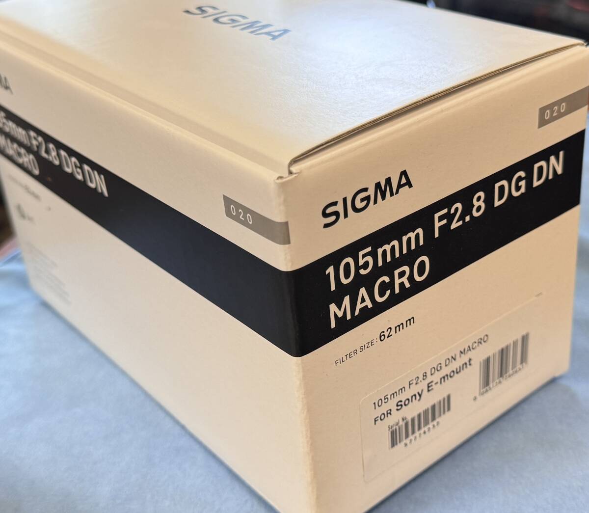 1回使用 シグマ SIGMA 105mm F2.8 DG DN MACRO Art ソニーEマウント 新品同様の画像5