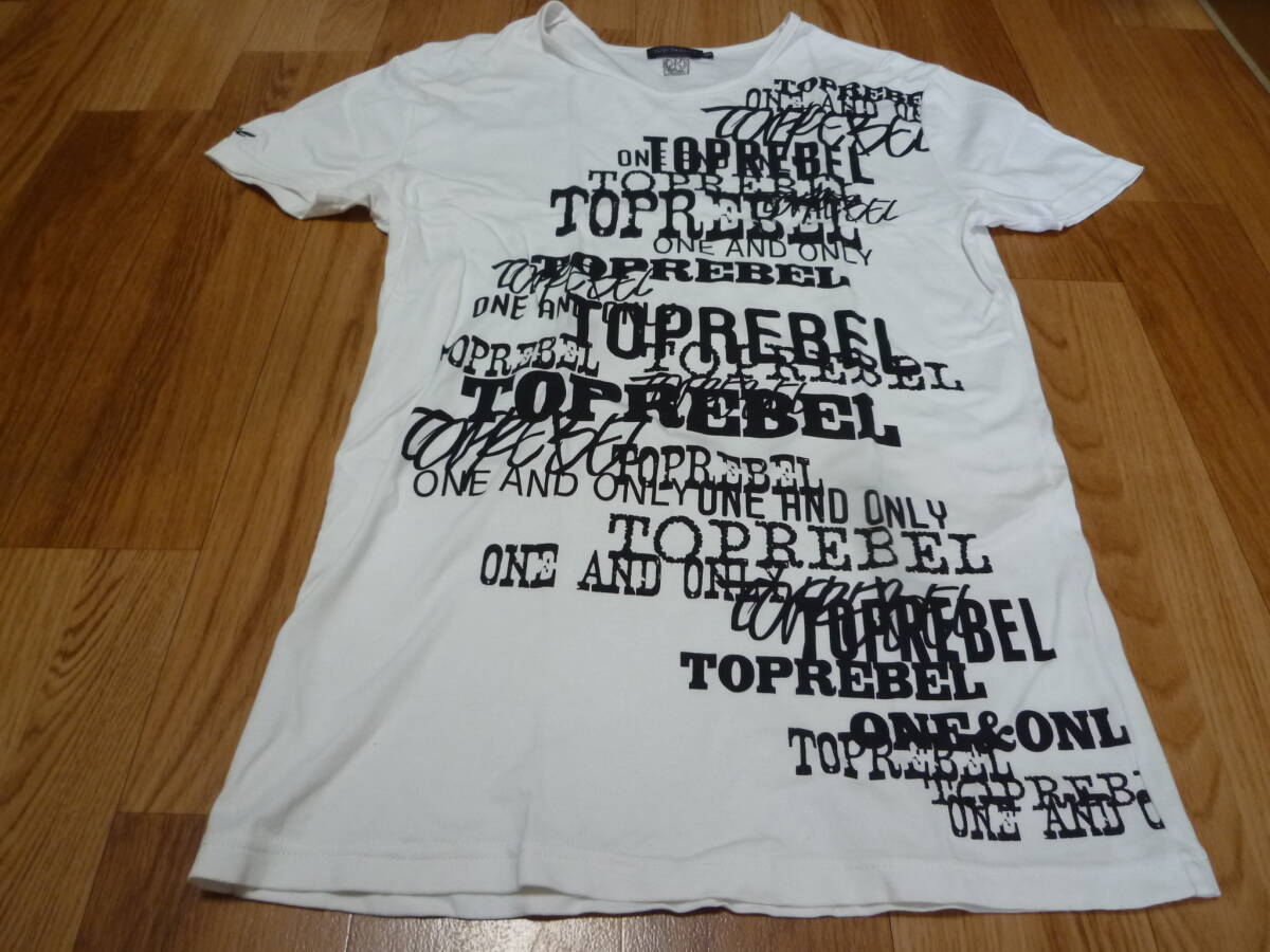 【即決】TOP REBEL トップレベル トップレーベル Tシャツ 半袖 48 MMA 総合格闘技 SOULJAPAN ソウルジャパン_画像2