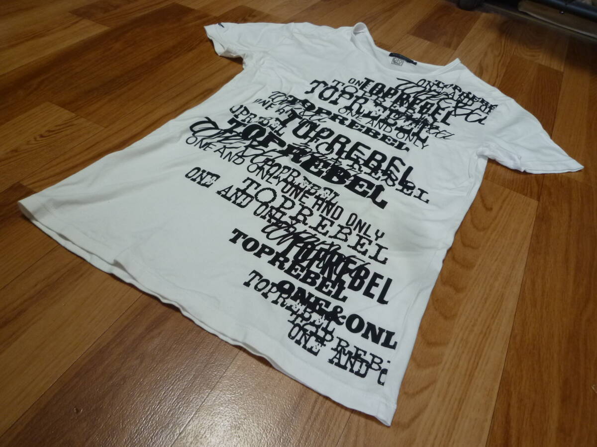 【即決】TOP REBEL トップレベル トップレーベル Tシャツ 半袖 48 MMA 総合格闘技 SOULJAPAN ソウルジャパン_画像3