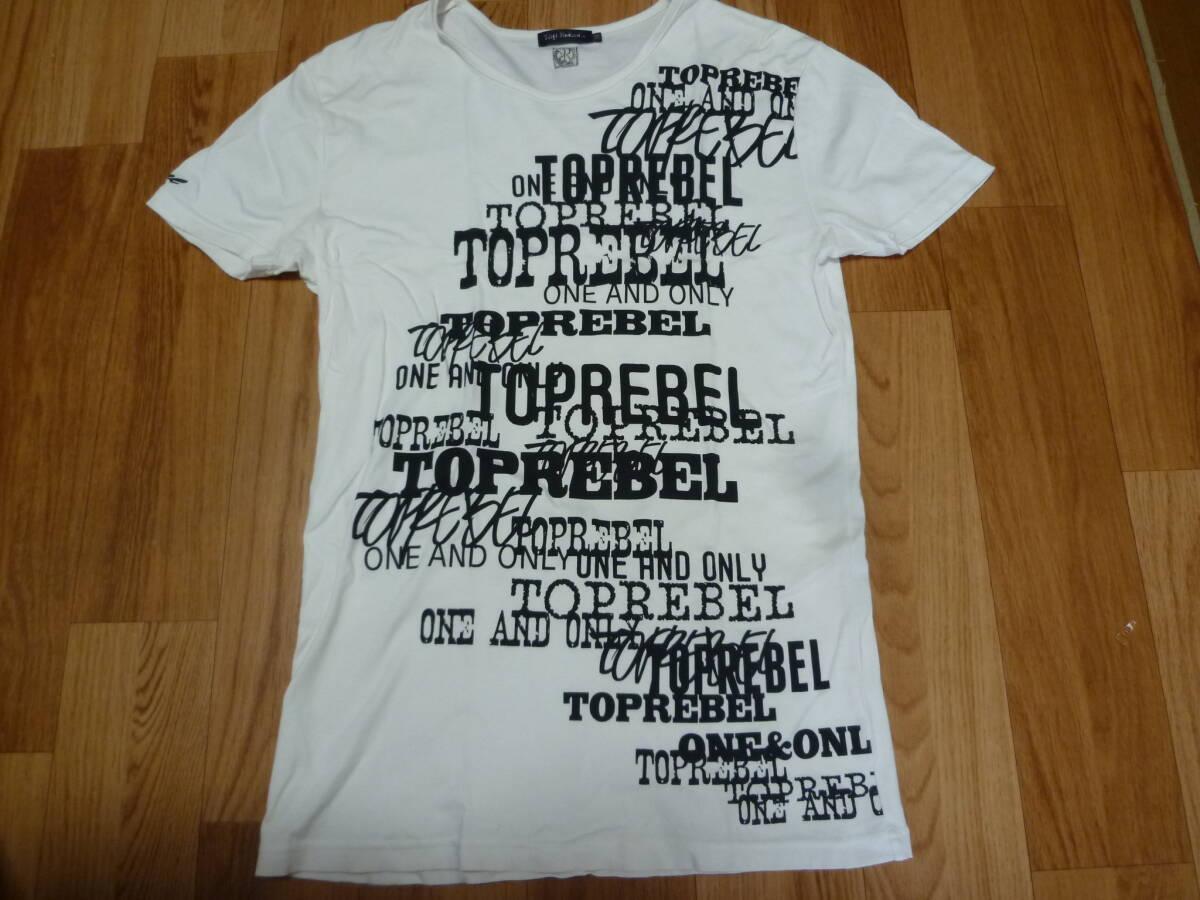 【即決】TOP REBEL トップレベル トップレーベル Tシャツ 半袖 48 MMA 総合格闘技 SOULJAPAN ソウルジャパン_画像4