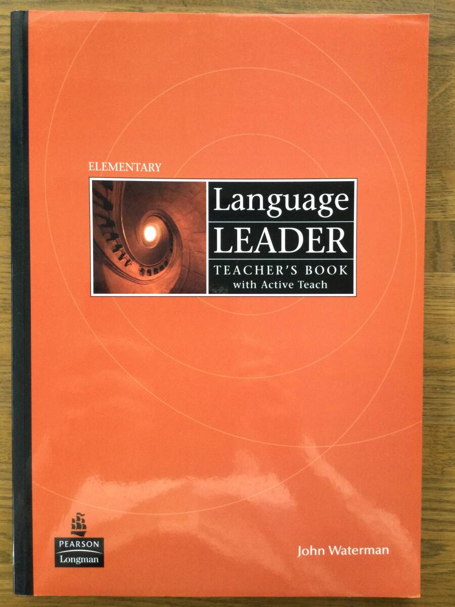 Language LEADER ELEMENTARY/TEACHER’S BOOK with Active Teach/ Active Teach CD/英会話テキスト とCD/初級 _画像1