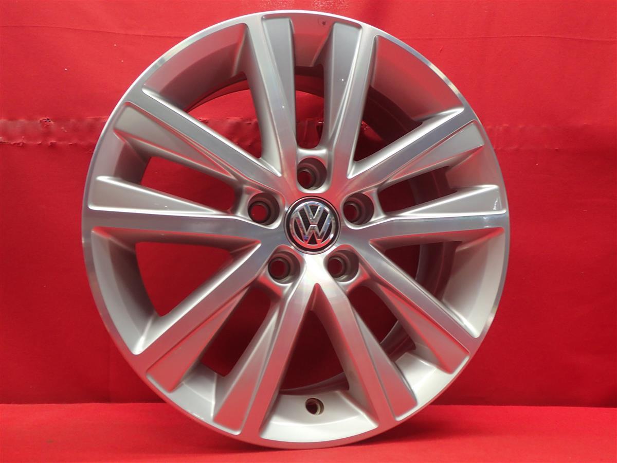 VOLKSWAGEN ポロ 6R TSI コンフォートライン 純正 中古ホイール 4本 6J 15インチ PCD100 5穴 +40 ハブ57 6R0601025BE aa15_画像3