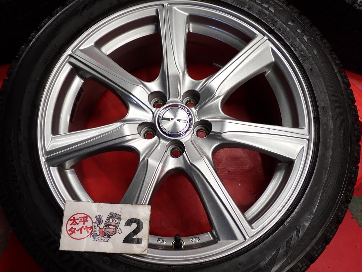 スタッドレス PRD TS7+ ブリヂストン ブリザックVRX [ 215/50R17 ] 8/7.5分山★ エクシーガ レガシィ アウトバック ウィッシュ 等にstwt17_画像6