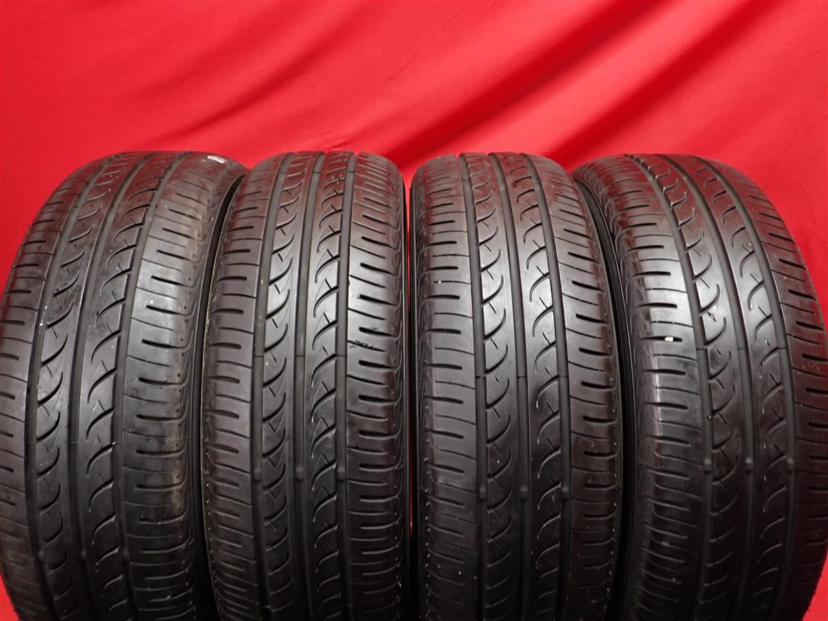 中古タイヤ 185/60R15 84H 4本セット ヨコハマ ブルーアース YOKOHAMA BLUEARTH 8.5分山★n15 アクシオ フィールダー ヴィッツ シャトル_画像1