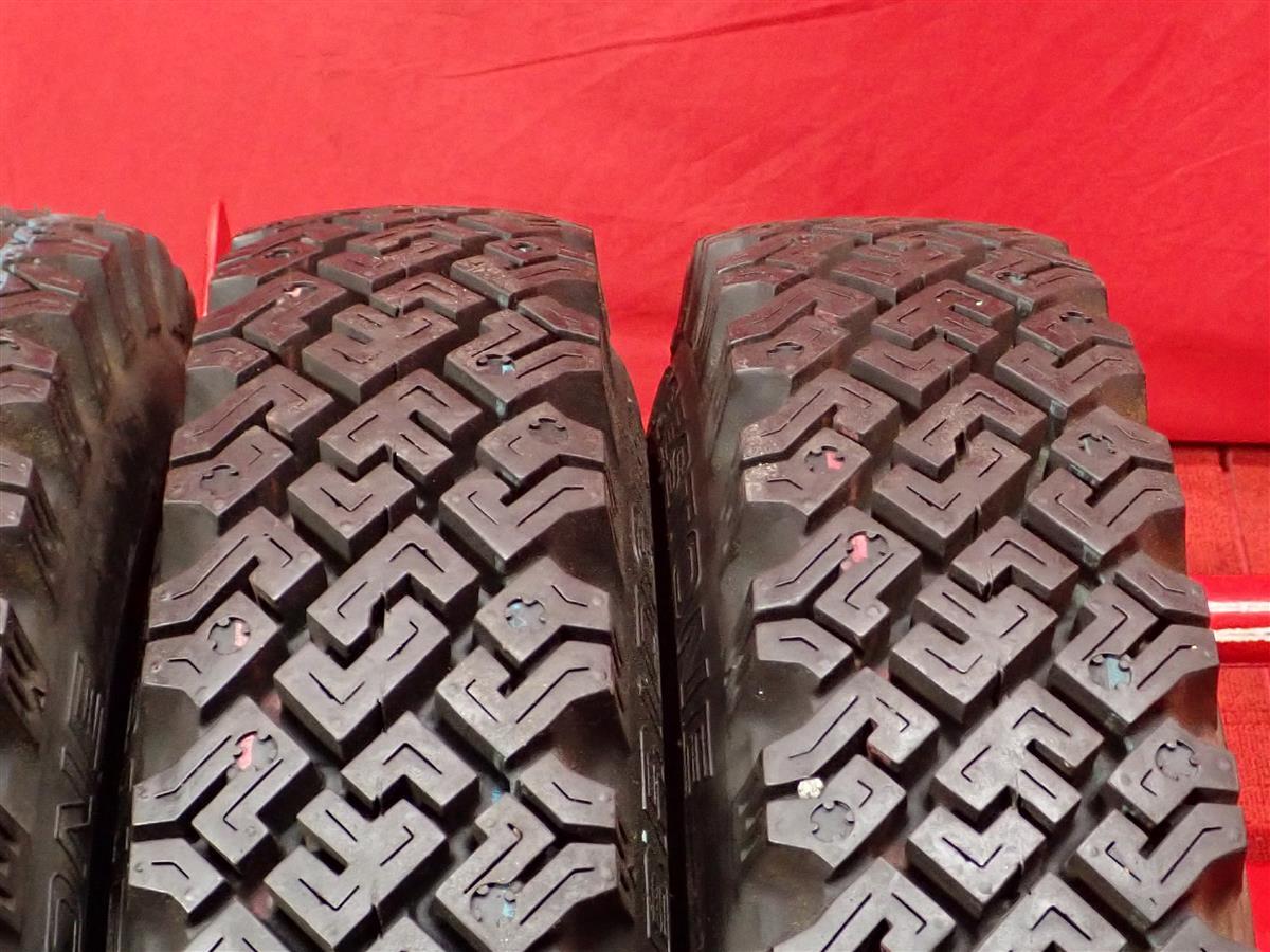 中古タイヤ 5.65-12 4PR 4本セット ブリヂストン スノーマスター 7 BRIDGESTONE SNOW MASTER 7 9.5分山 旧車 ノスタルジックカー_画像7